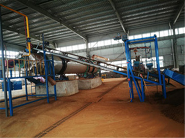 江西客戶石膏烘干機使用現場