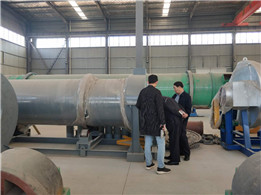 土耳其雞糞烘干機(jī)客戶來(lái)
