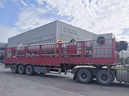 φ1×10m轉(zhuǎn)筒烘干機發(fā)往