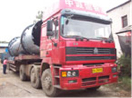 山東木薯渣烘干機(jī)發(fā)貨現(xiàn)場(chǎng)（